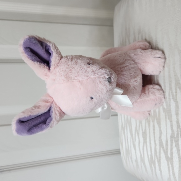 Baby Dumpling Pink Mechanical Rabbit, Purple Bunny, Music Playing - Picture 7 of 8